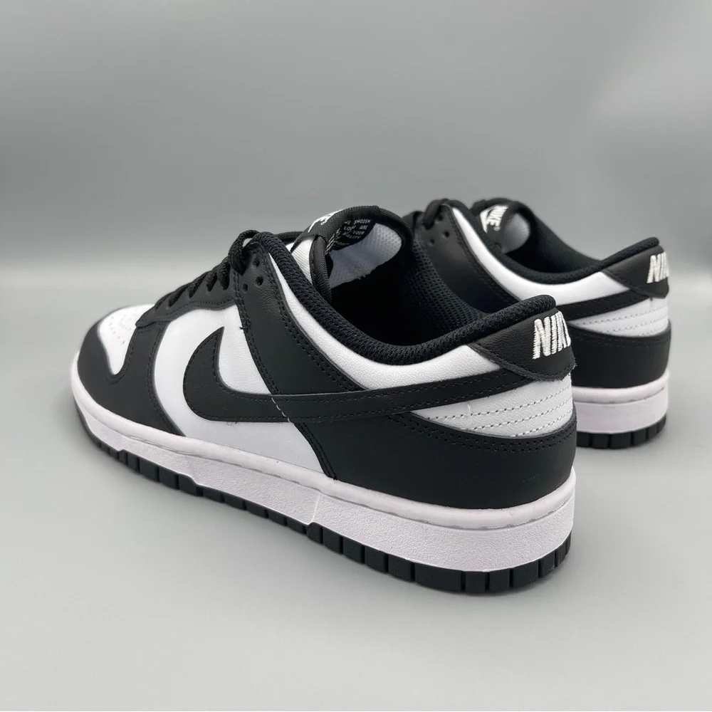 Nike Dunk Low Panda: Black & White Women's Edition Size 8 - Picture 9 of 13